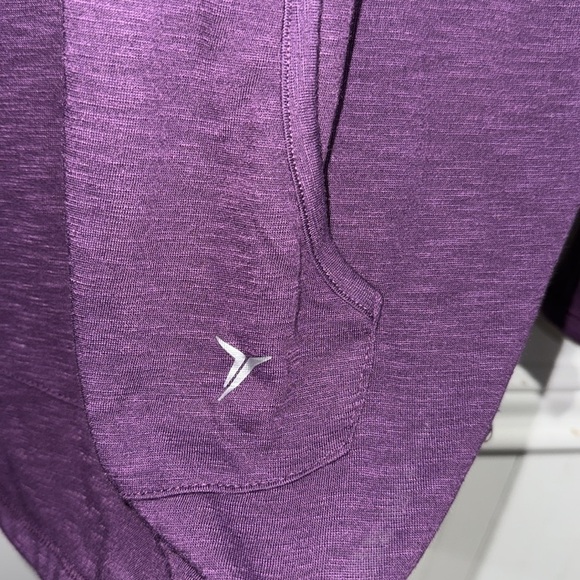 Old navy purple hoodie light weight shirt drawstring kangaroo pocket front small - Picture 2 of 6